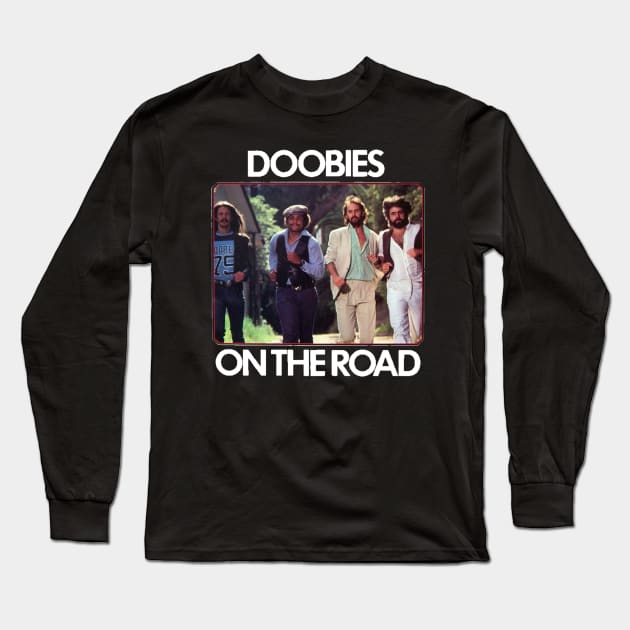 Doobie On The Road Long Sleeve T-Shirt by Kehed Records